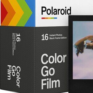 Polaroid Originals Go Instant Color Film Black Frame for Polaroid GO Camera